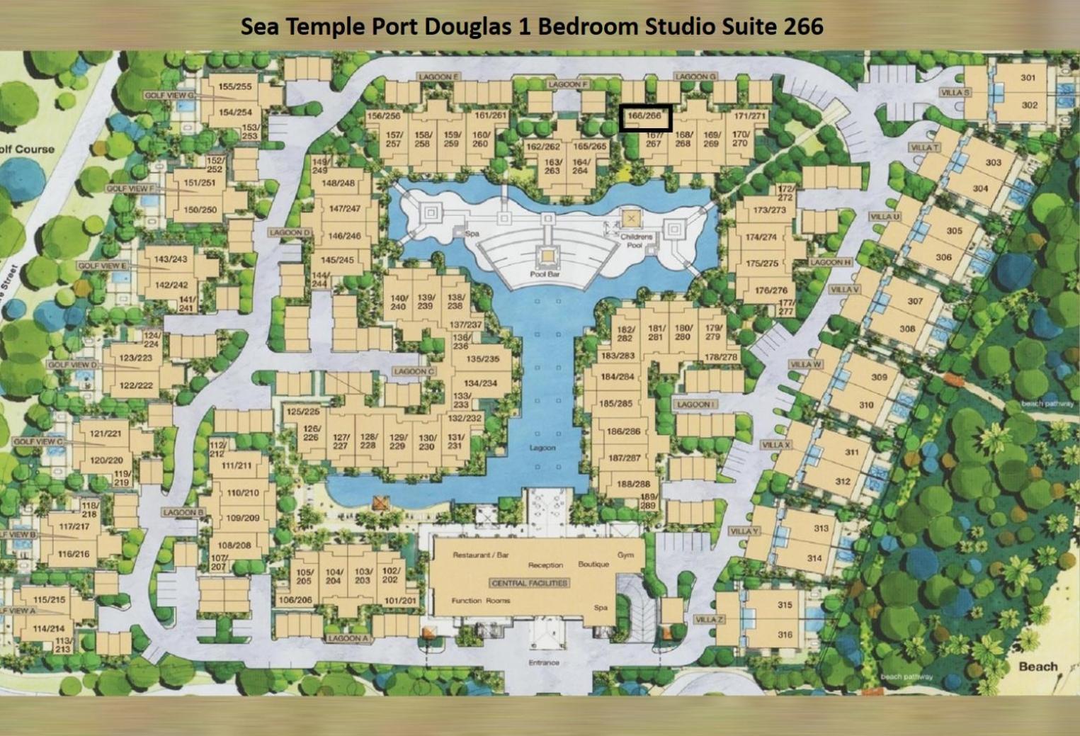 Luxury Apartments At Temple Resort And Spa Port Douglas Rum bild