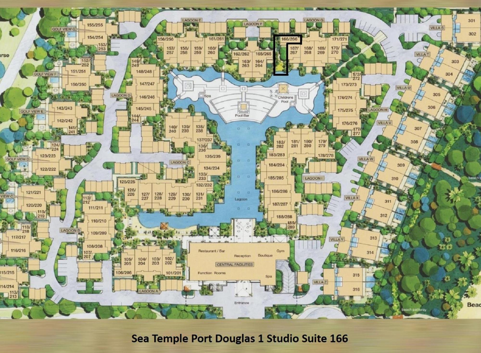 Luxury Apartments At Temple Resort And Spa Port Douglas Rum bild