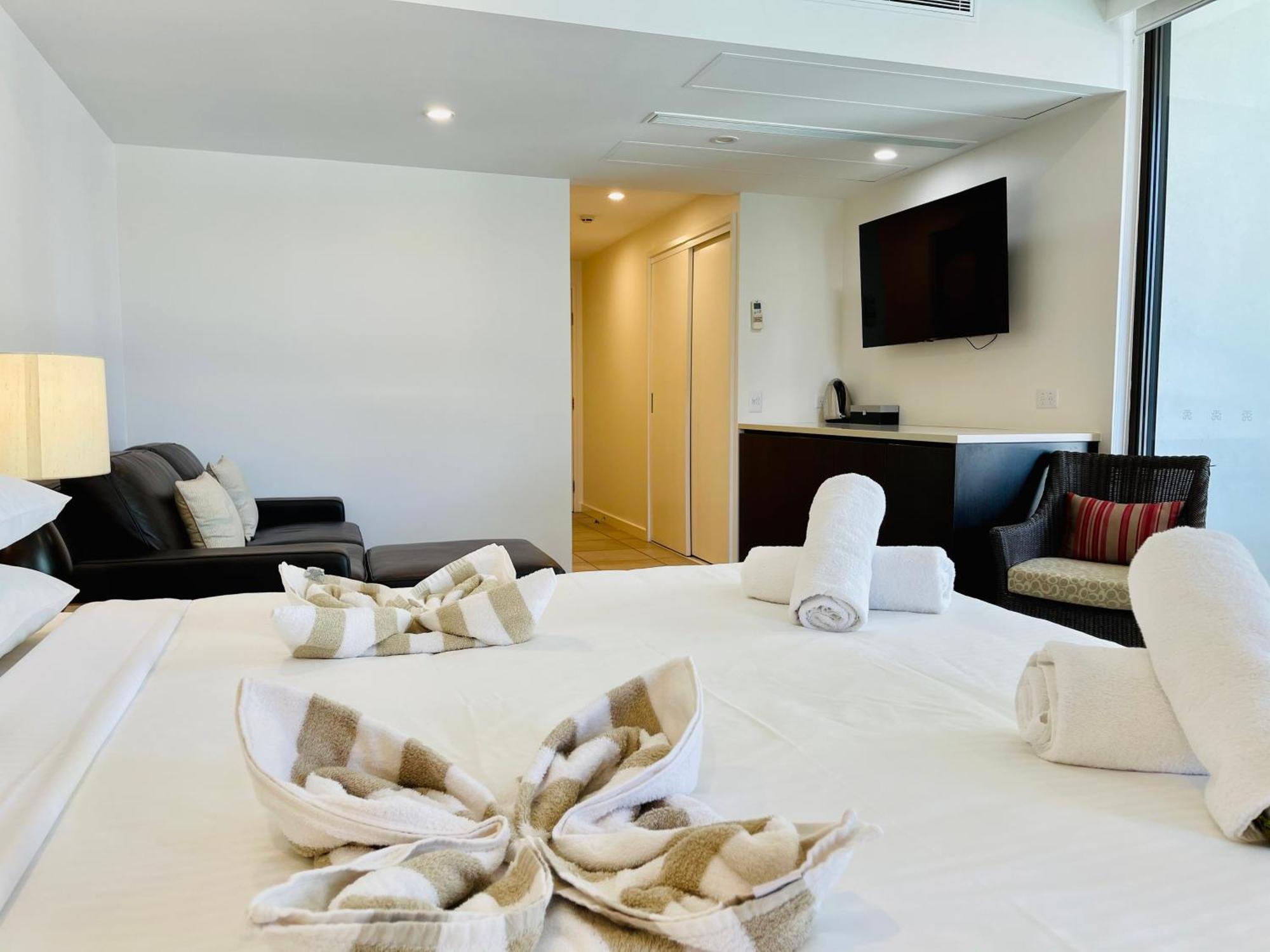 Luxury Apartments At Temple Resort And Spa Port Douglas Rum bild