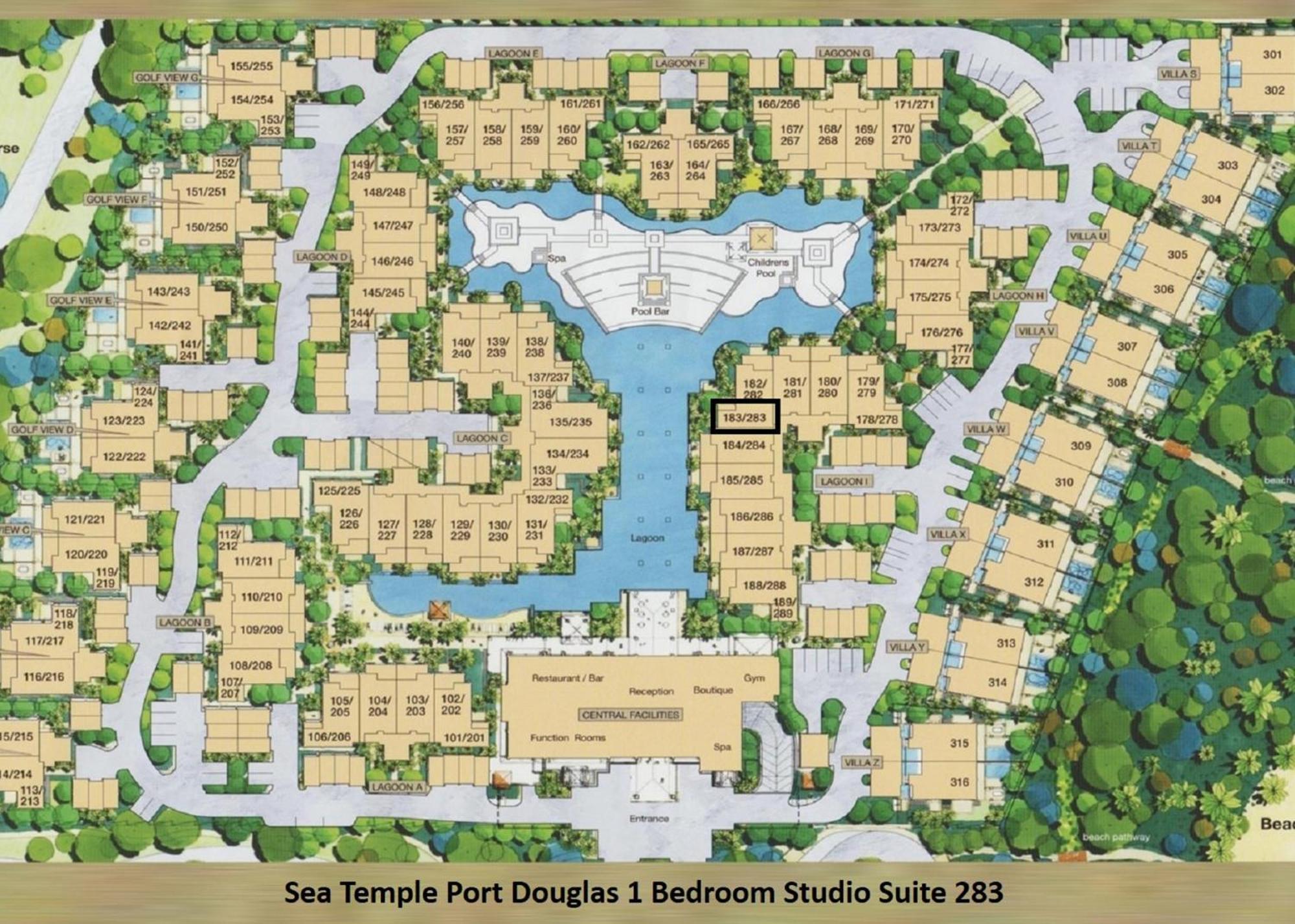Luxury Apartments At Temple Resort And Spa Port Douglas Rum bild