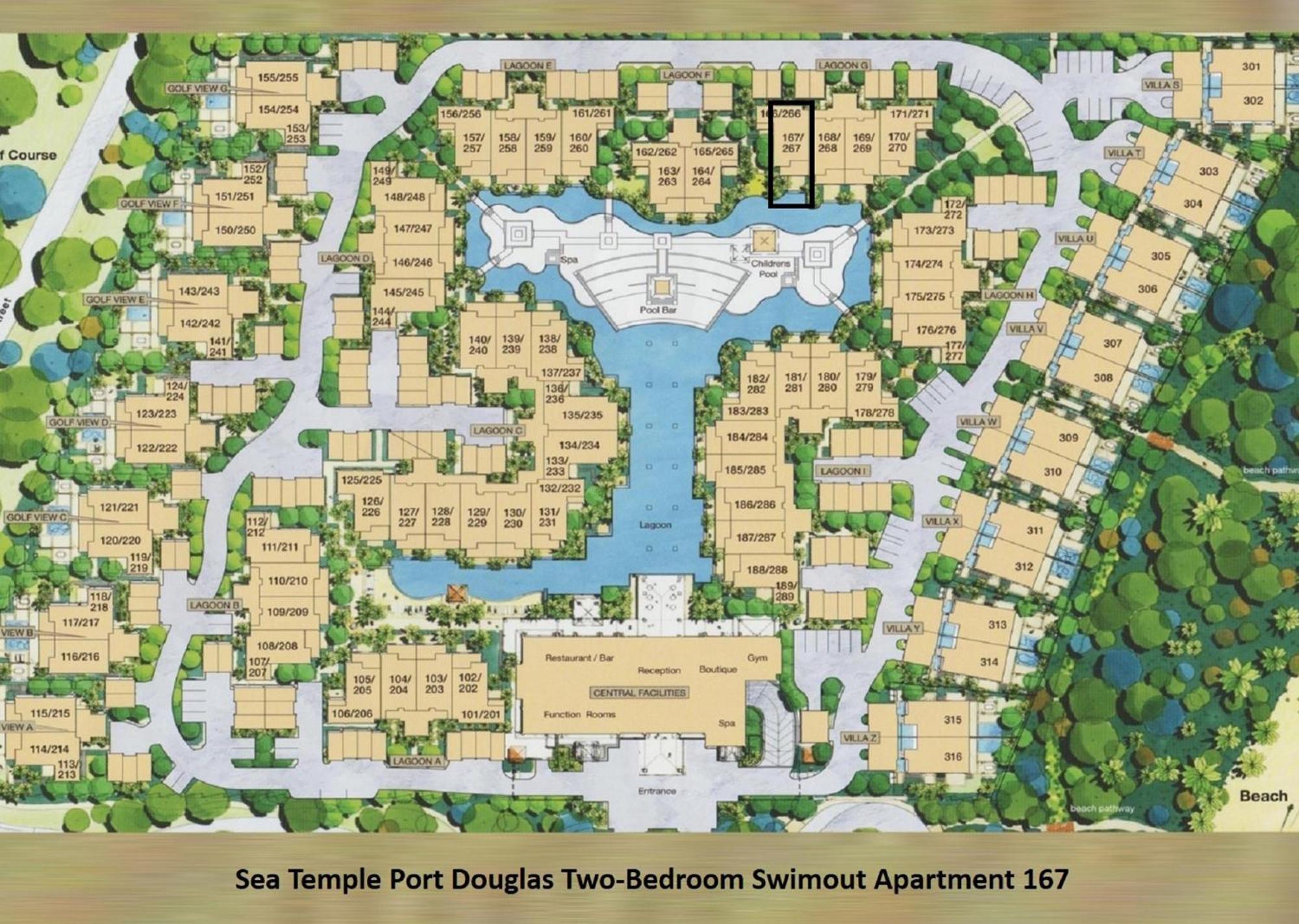 Luxury Apartments At Temple Resort And Spa Port Douglas Rum bild