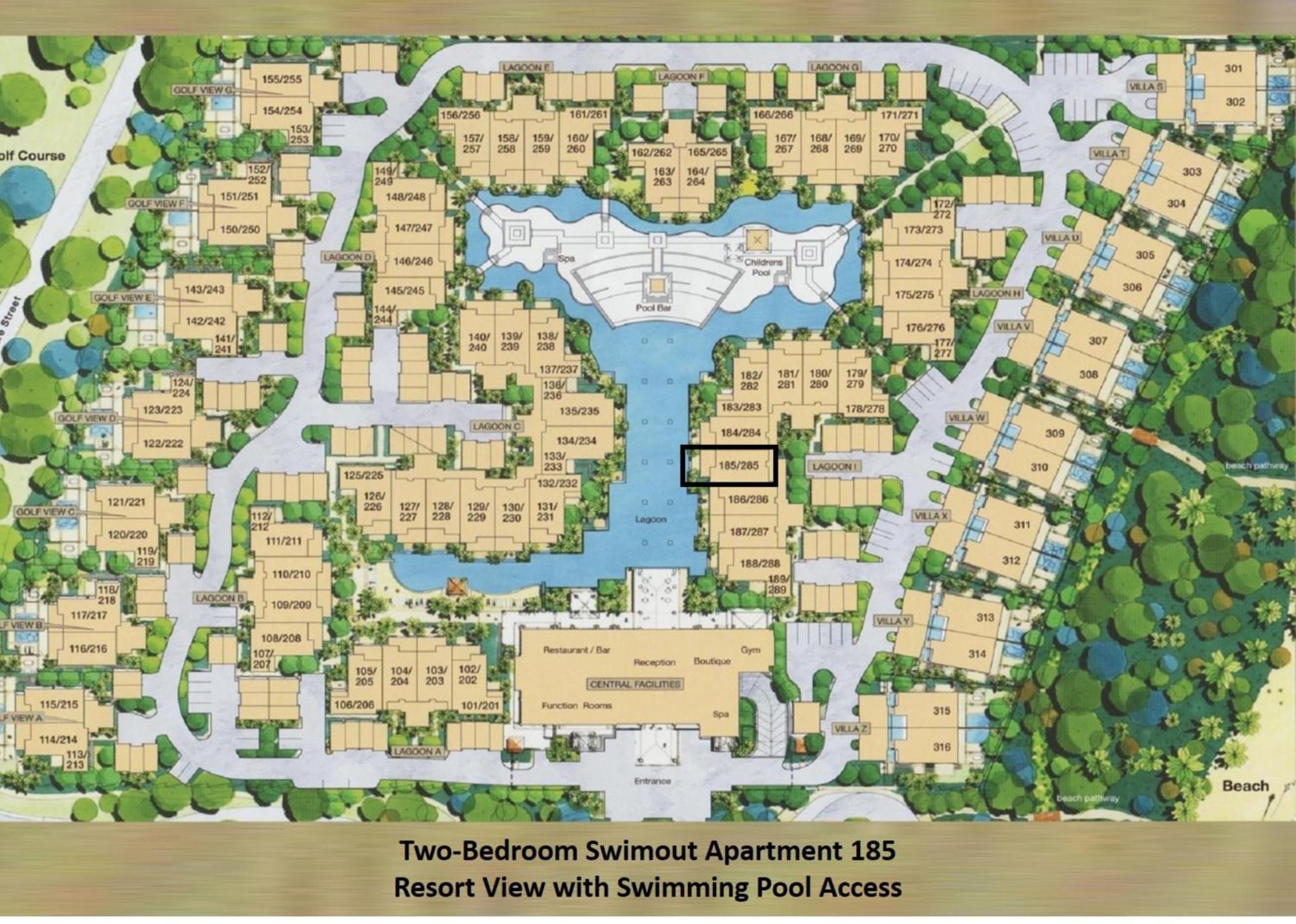 Luxury Apartments At Temple Resort And Spa Port Douglas Rum bild